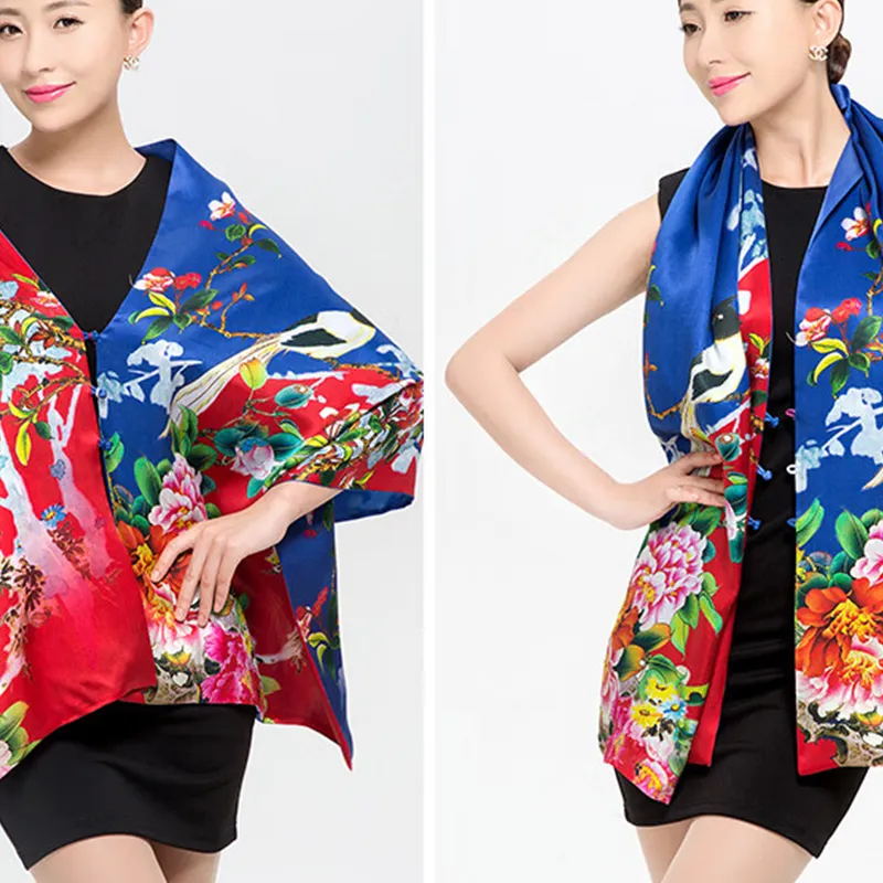 Double-Side Digital Printing Shawl