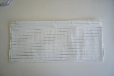 Copying and stitching bed sheets