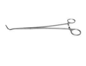 Single joint hemostatic forceps 90°