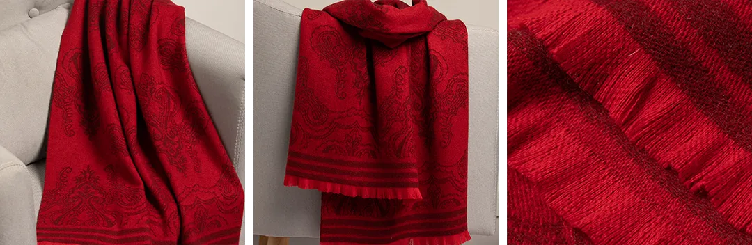 Woven Cashmere Scarf