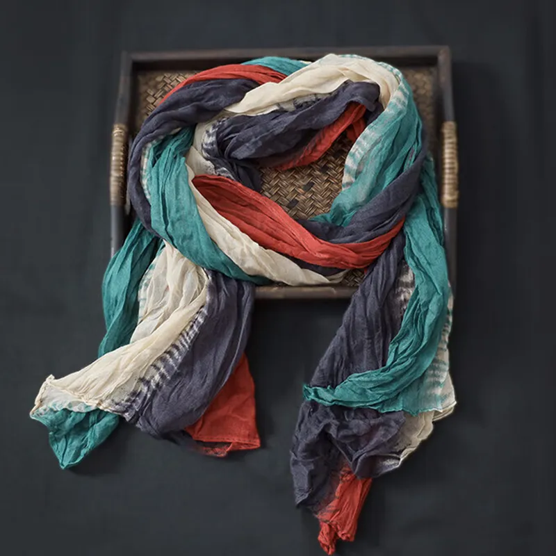 Woven Artificial Cotton Scarf