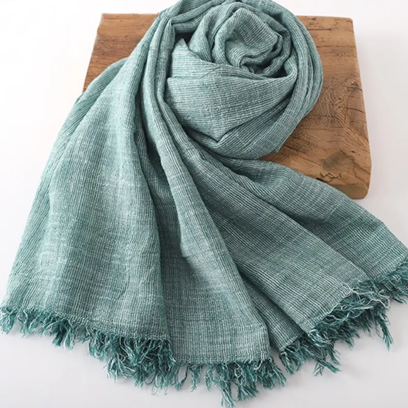 Woven Artificial Cotton Scarf