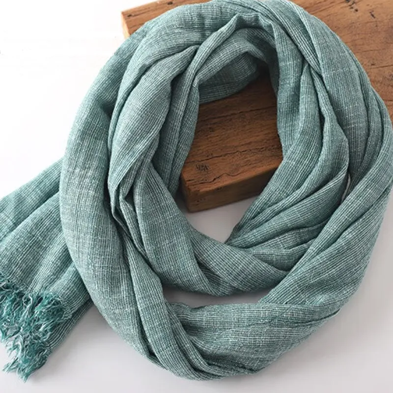 Woven Artificial Cotton Scarf