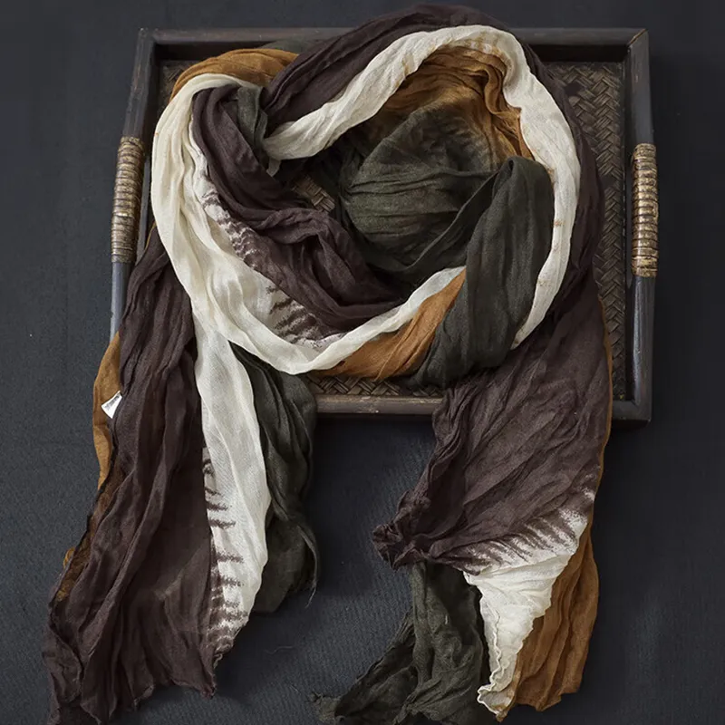 Woven Artificial Cotton Scarf