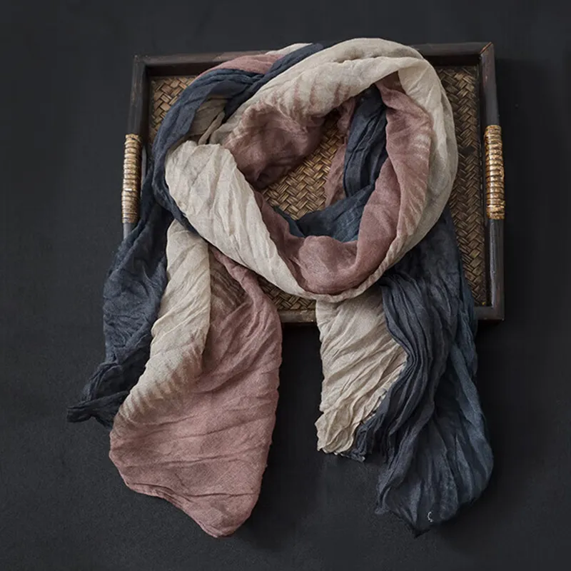 Woven Artificial Cotton Scarf