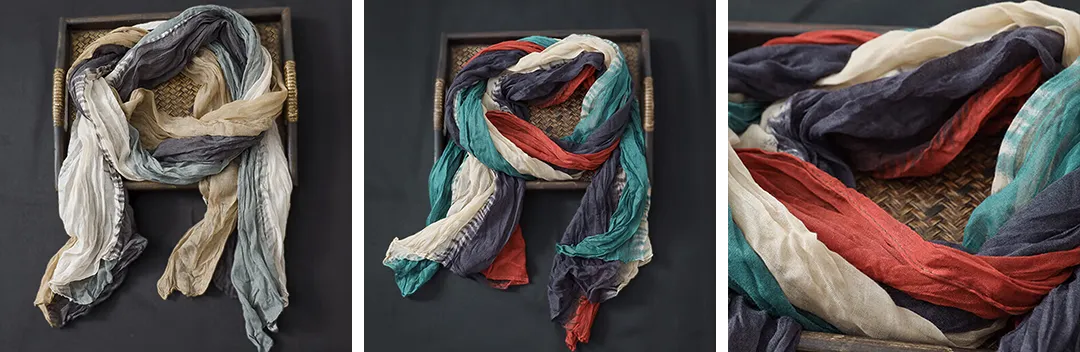 Woven Artificial Cotton Scarf