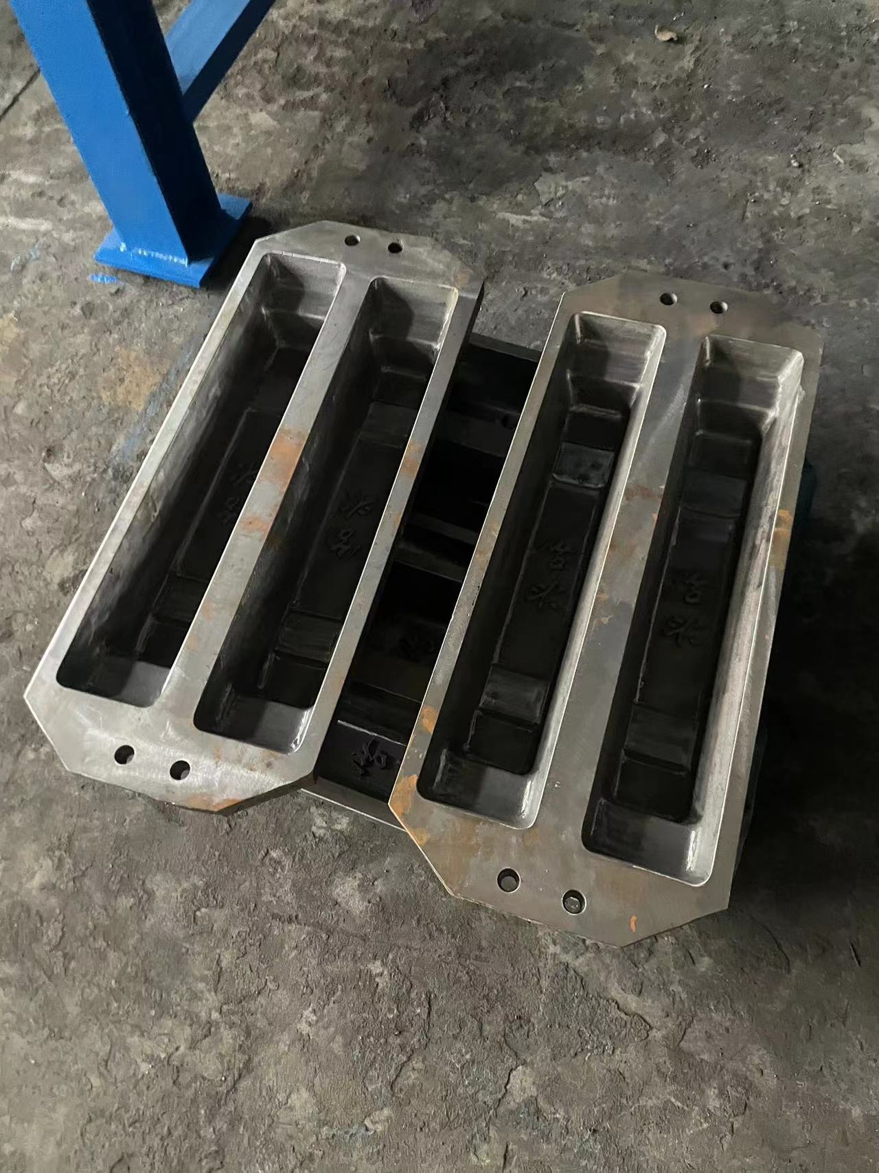 48KG lead ingot molds for 30T lead ingot casting machine 