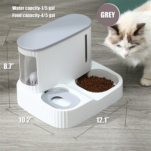 2-in-1 pet feeder and water dispenser