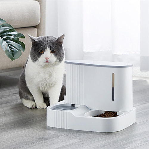 2-in-1 pet feeder and water dispenser