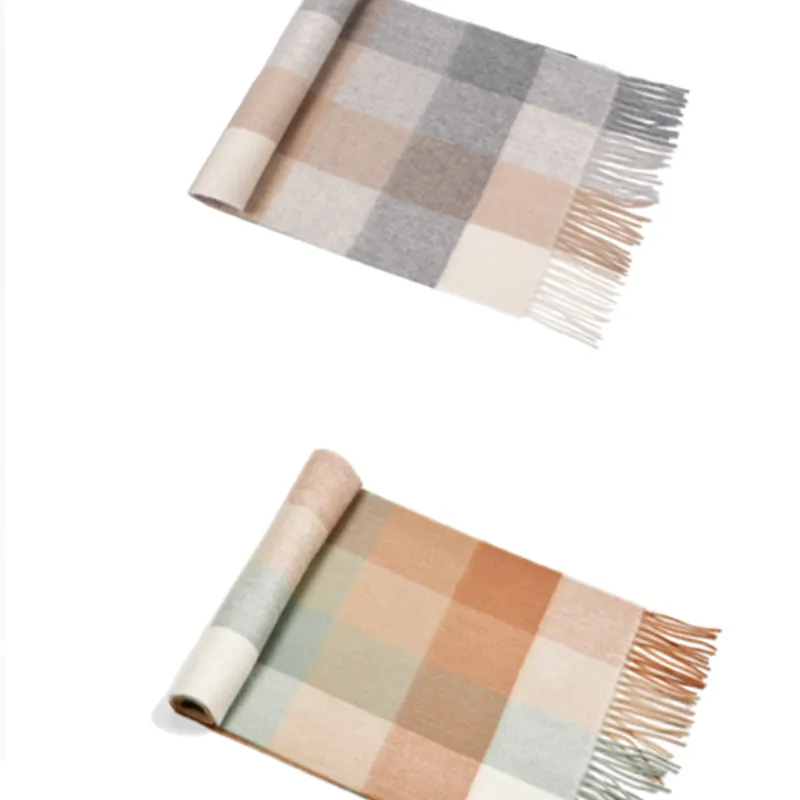 Solid Colour Water Soluble Cashmere Scarf