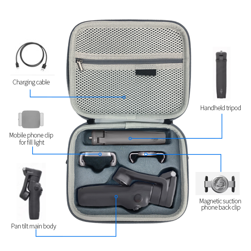 Waterproof PU Travel Eva Case For OM6 With Adjustable Strap