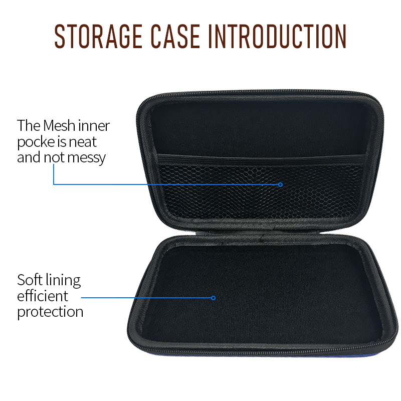  Μπλε Custom Designed Hardshell EVA Medical Case 