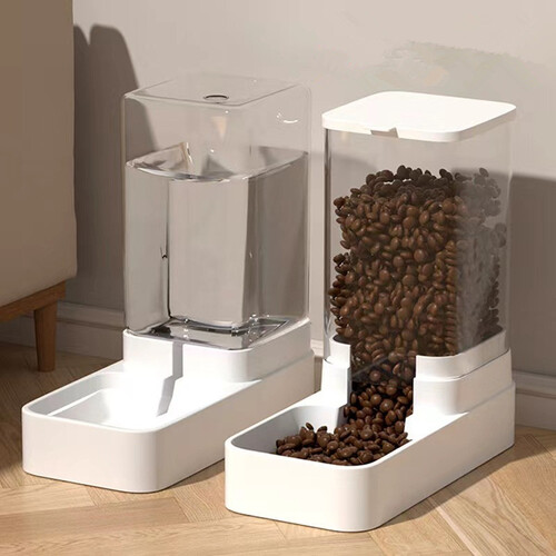 Pet feeder and water dispenser