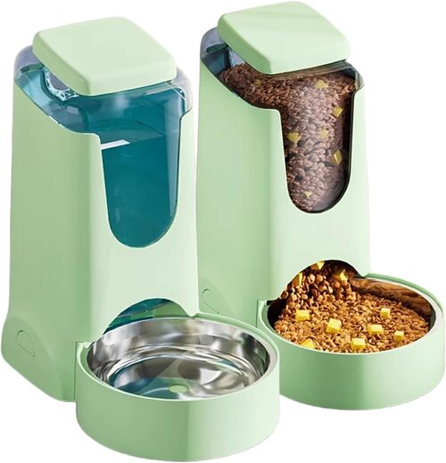 Food Dispenser Dog Feeder and Water