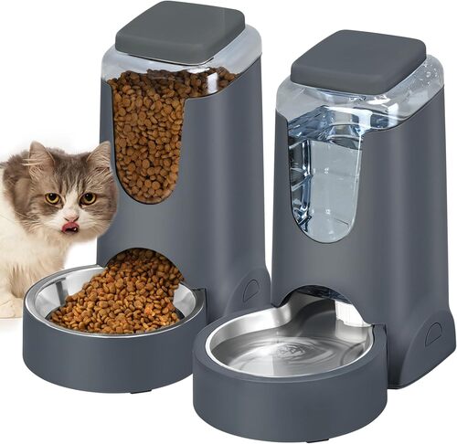 Food Dispenser Dog Feeder and Water