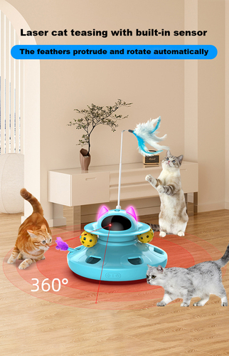  4-in-1 interactive Cat Toys 