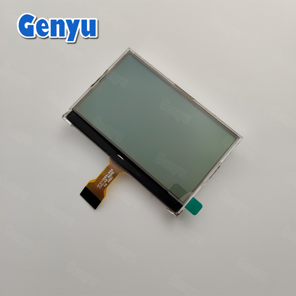 2.7 inch Monochrome LCD Fstn White 8-bit Parallel SPI Graphic 128x64 COG LCD Displays