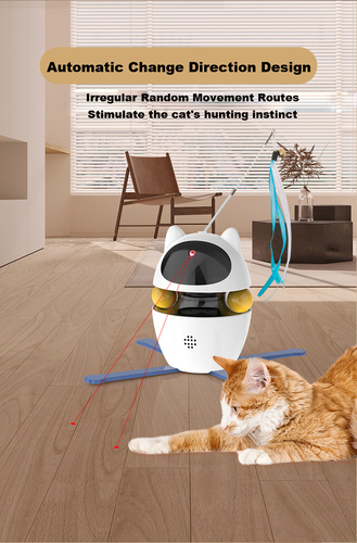  3-in-1 Smart Electric Laser Katzenspielzeug 