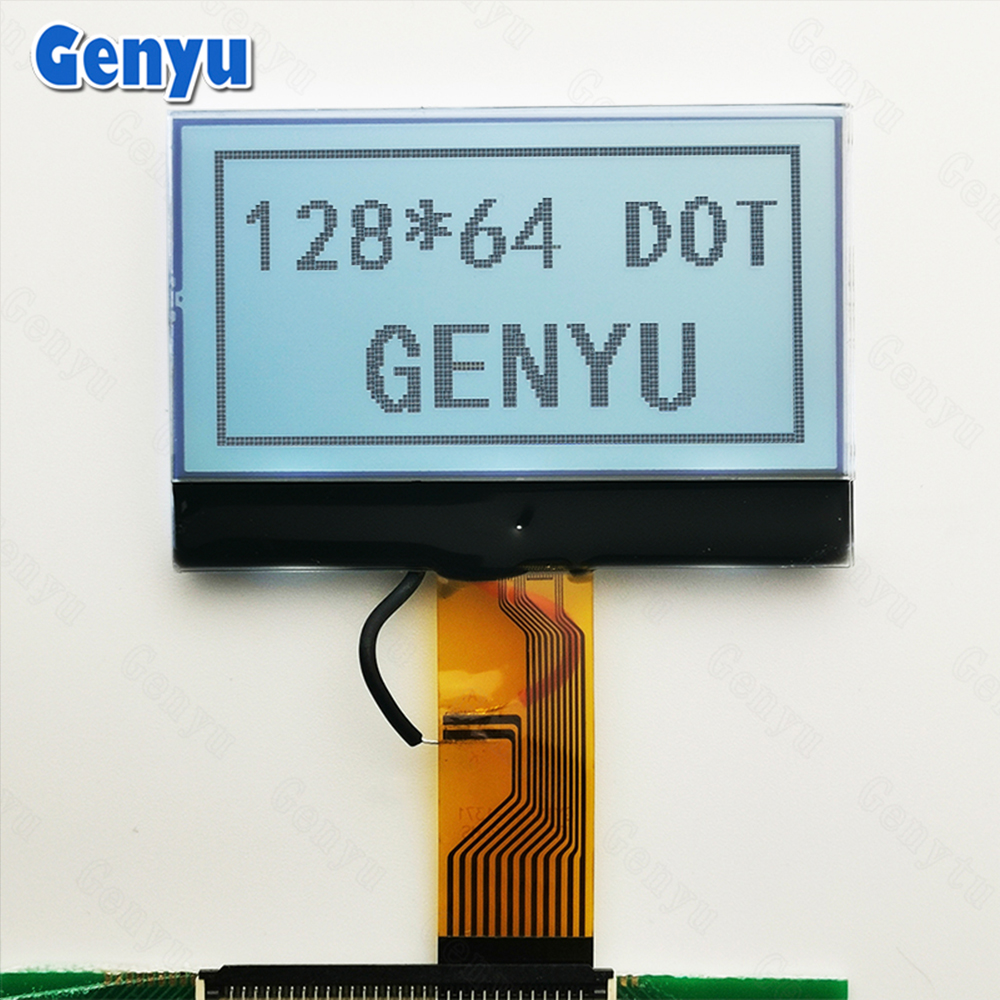 Custom FSTN Graphic LCD Display Factori 4Spi St7567 128*64 Dot Matrix 128x64 Graphic LCD