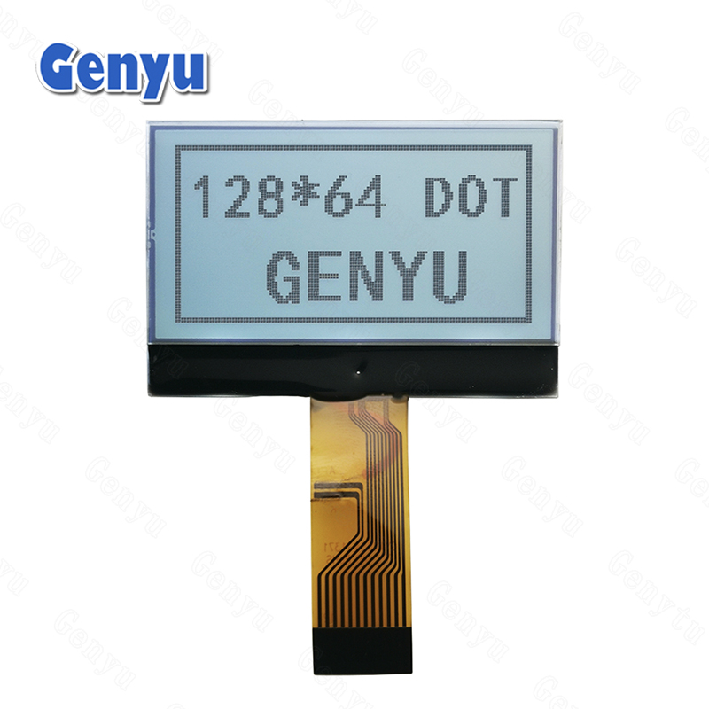 Custom FSTN Graphic LCD Display Factori 4Spi St7567 128*64 Dot Matrix 128x64 Graphic LCD