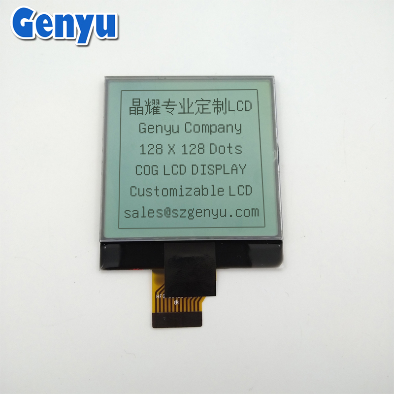 2.2 inch FSTN / Reflective / Positive UC1617S Spi Interface 128x128 Graphic LCD Display