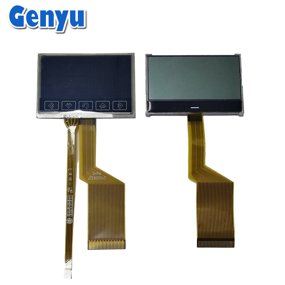 Genyu 2.7 inch LCD 26 Pin FPC DFstn Negative lcd display 128x64 Dots lcd Screen