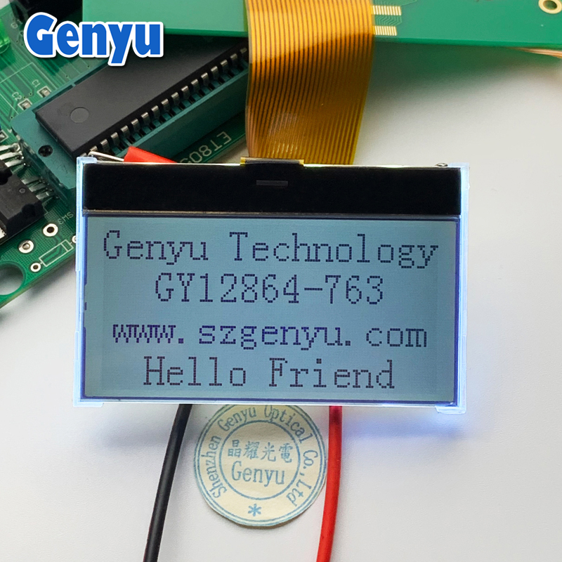 Genyu 2.7 inch LCD 26 Pin FPC FSTN Positive lcd display 128x64 Dots lcd Screen