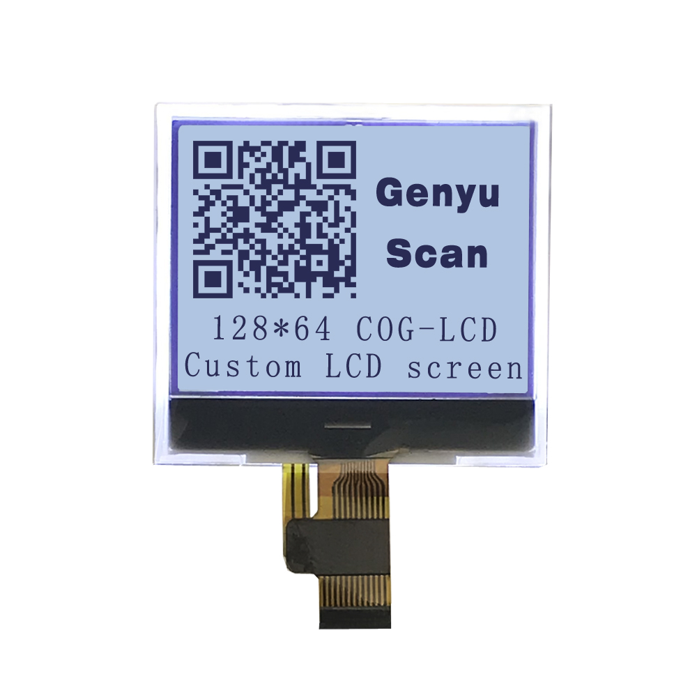 1.5Inch LCD Module 128x64 White St7567A  Fstn COG 128X64 Dot Matrix LCD Display