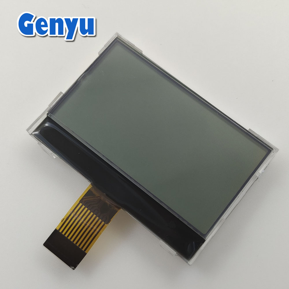 Custom 128*64 LCD 10 Pin Socket Fpc Spi Graphic Display Esr Meter 12864 Fstn LCD