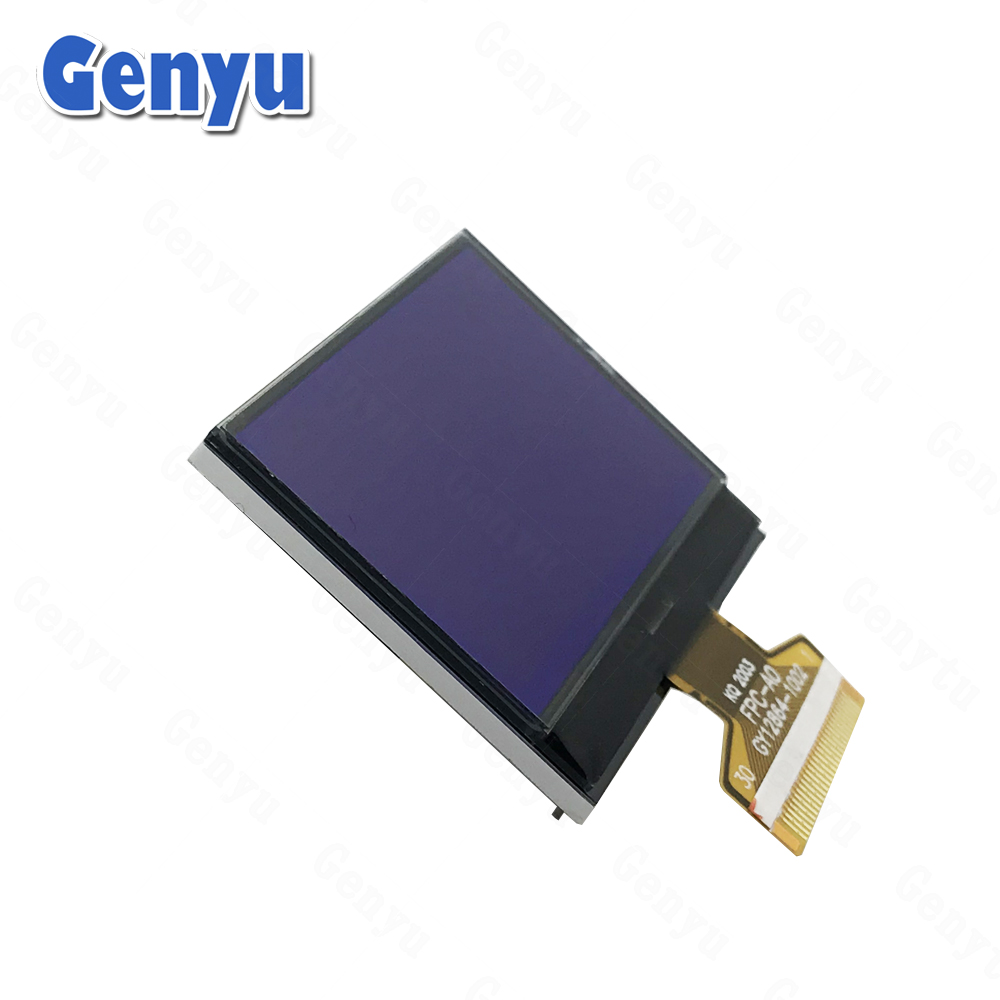 1.9 inch STN Blue Color LCD Screen 128x64 Dot Matrix Graphic COG LCD Display 12864