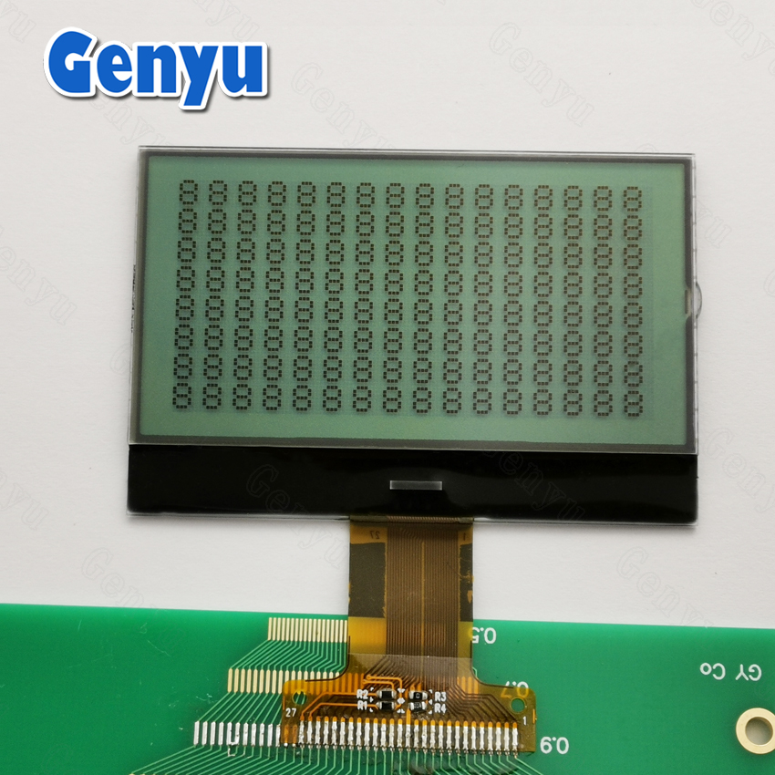 Genyu Custom 2.4 inch 12864 FSTN Reflective Positive ST7567 Display 128*64 LCD Module