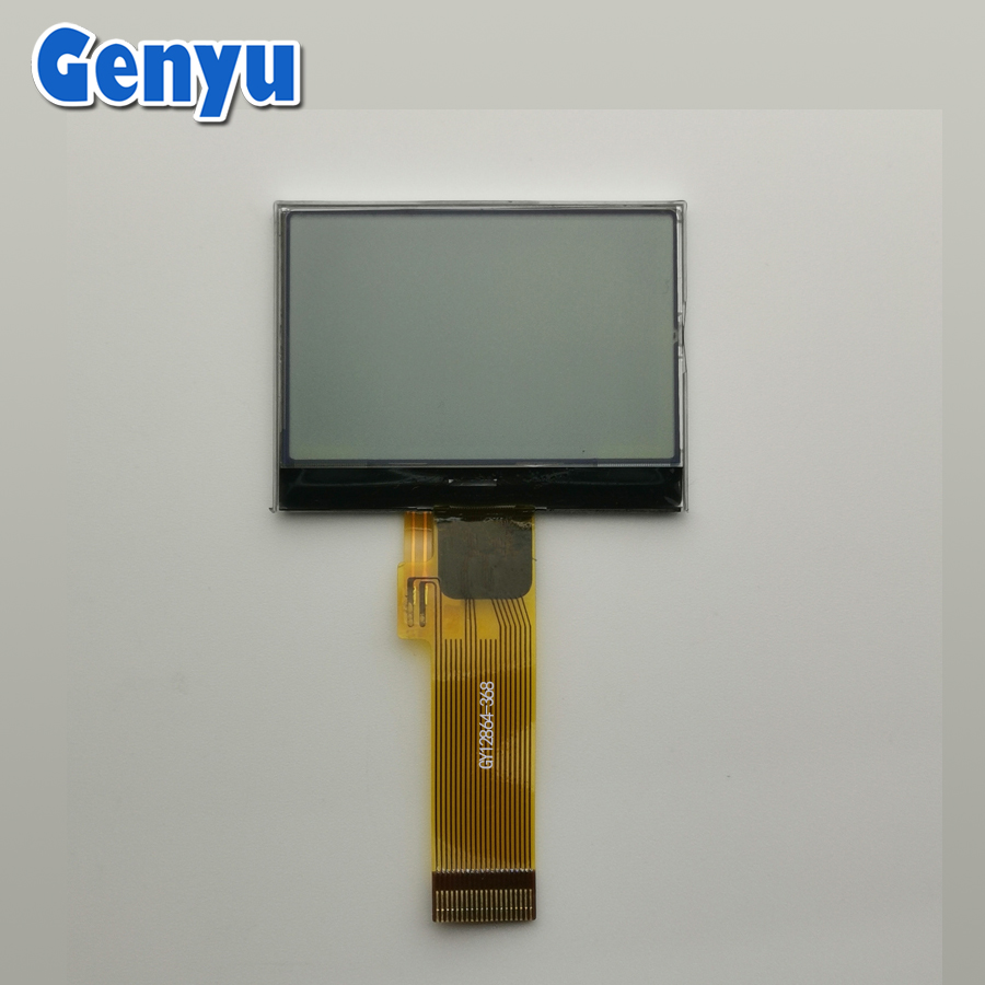 Genyu 1.6 Inch COG Graphic LCD Display 128x64 Dots Martix 12864 LCD