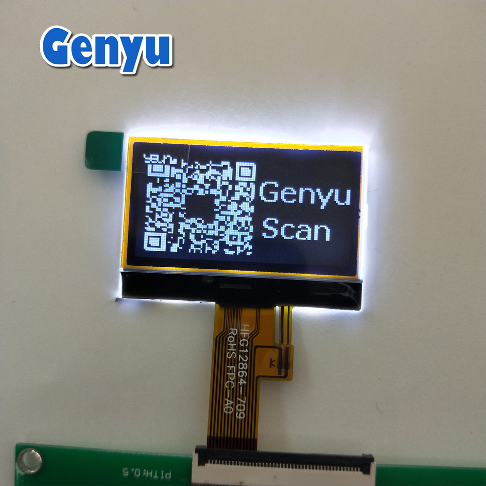 1.46 inch 12864 FSTN COG LCD Panel Graphic display Small Size 128x64 Dots LCD screen