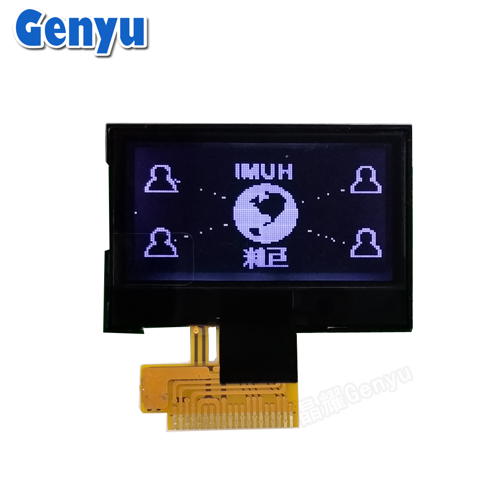 1.3 Inch LCD Display 128*64 DFstn Negative COG FPC LCD 12864