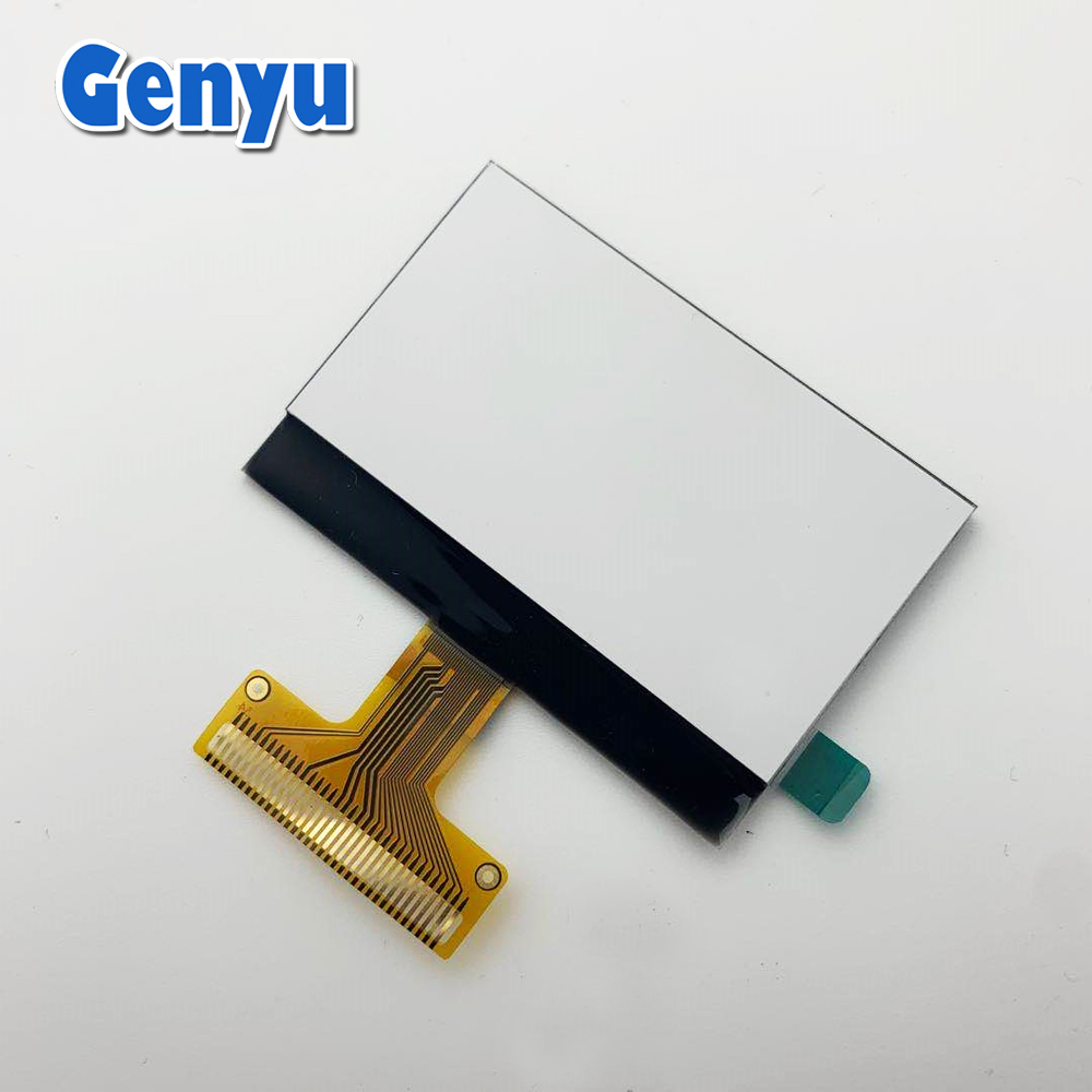 2.15Inch LCD STN Yellow-Green Positive 128*64 COG FPC LCD 12864