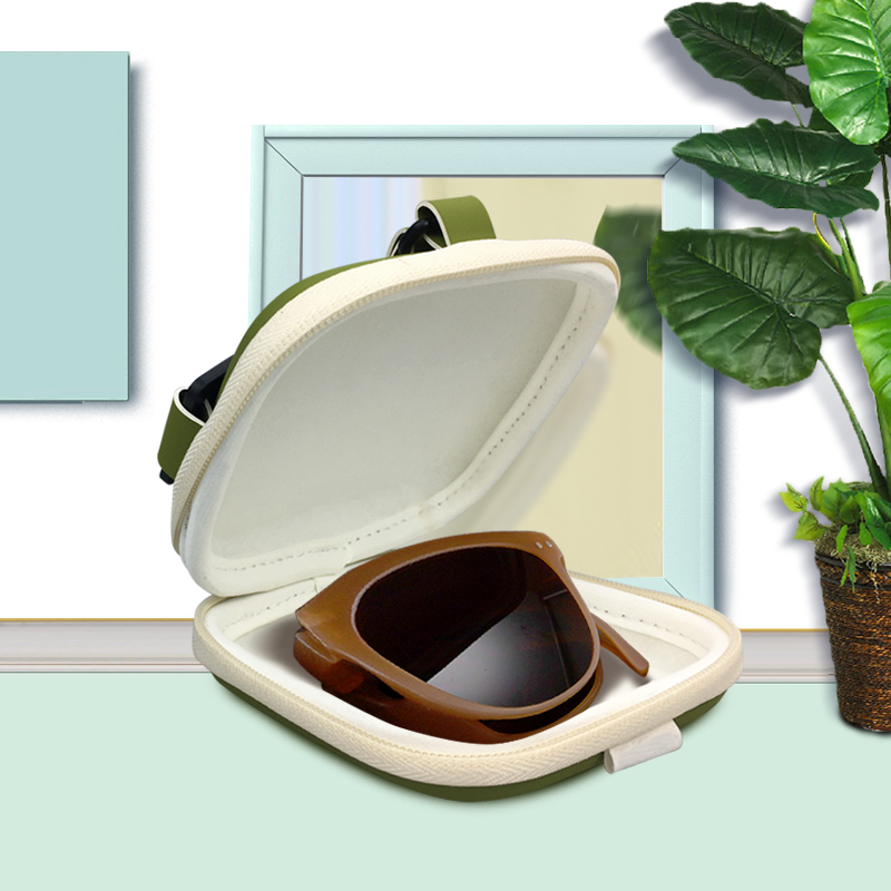 Folding Eyeglasses EVA Protective Case