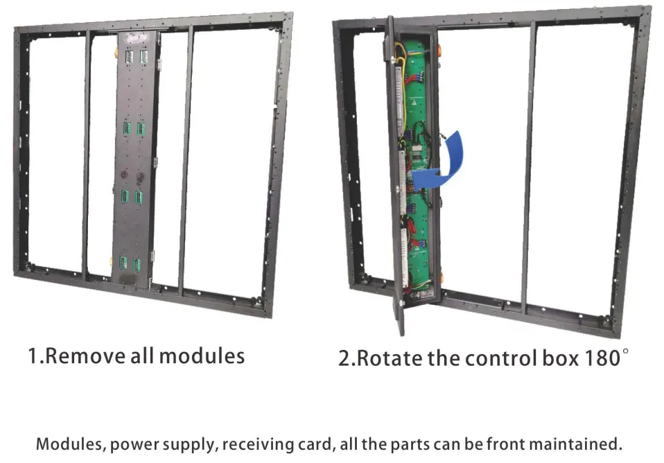 Outdoor Fixed-IP65 Transparent Led Mesh Screen