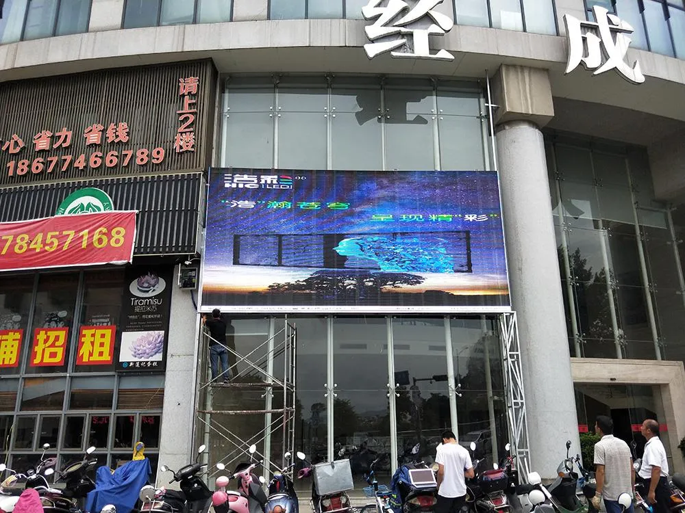 Outdoor Advertising Display Transparent Led Screen