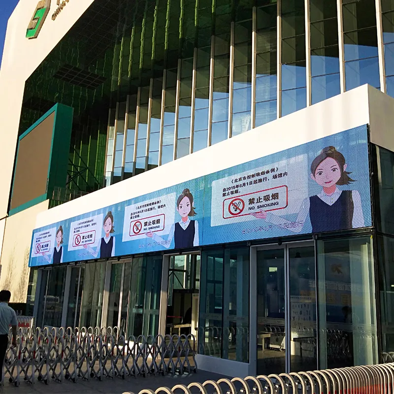 Outdoor Advertising Display Transparent Led Screen