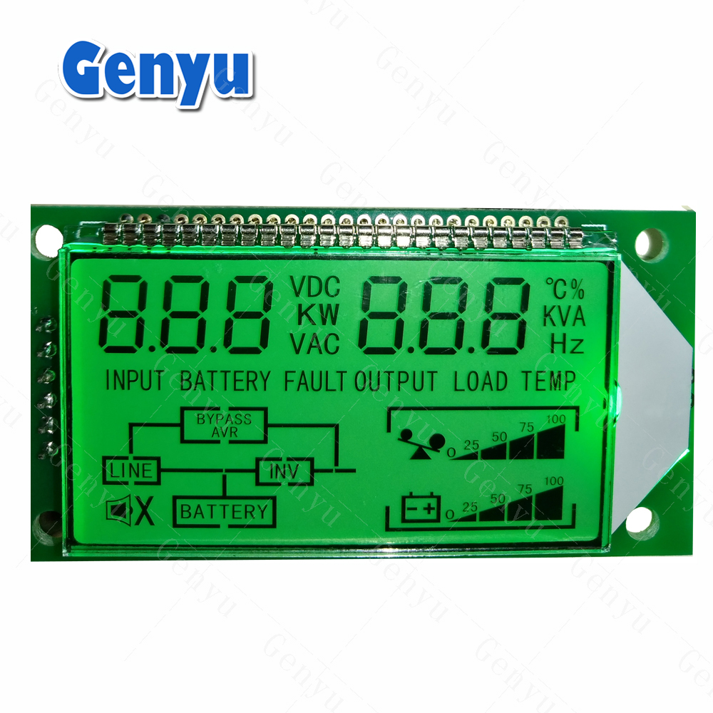 Custom inverter lcd TN 7-Segment LCD Display HT1621 lcd display