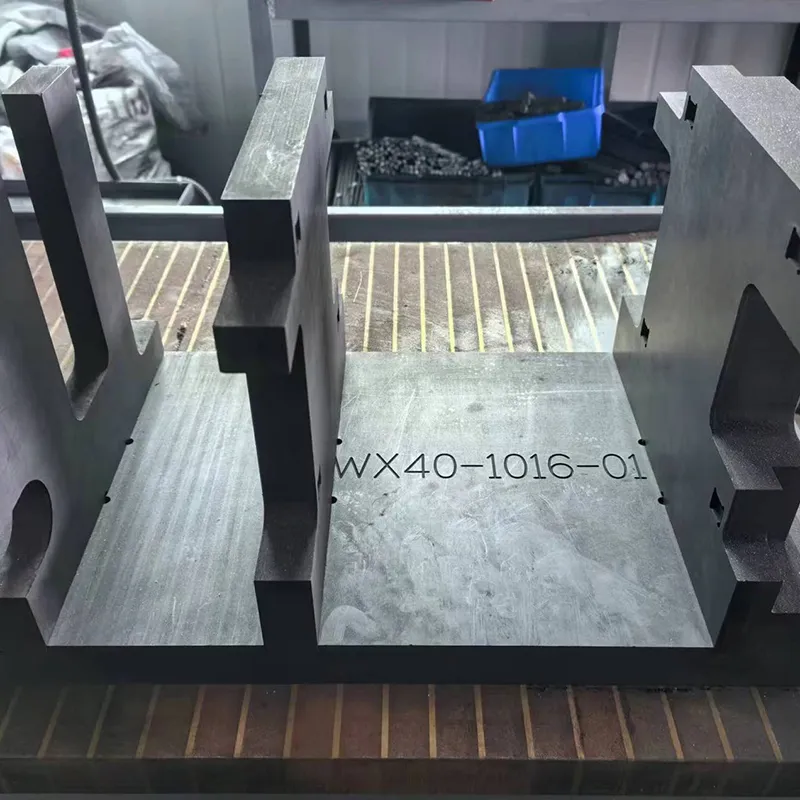 Hot pressed graphite mold
