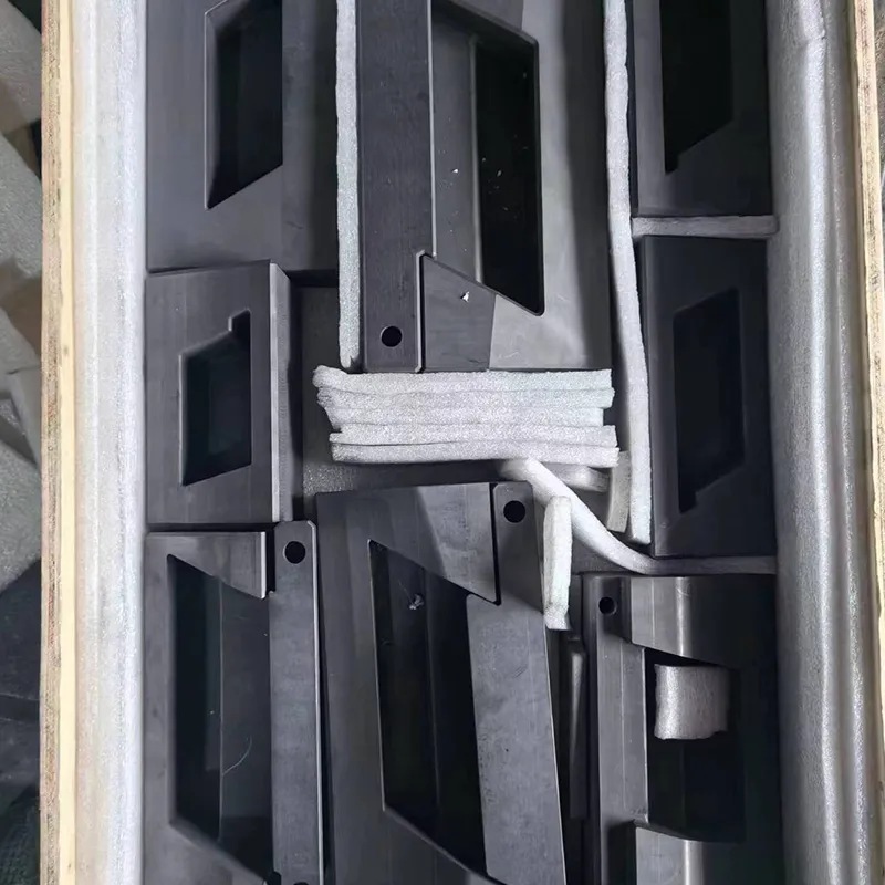 Hot pressed graphite mold