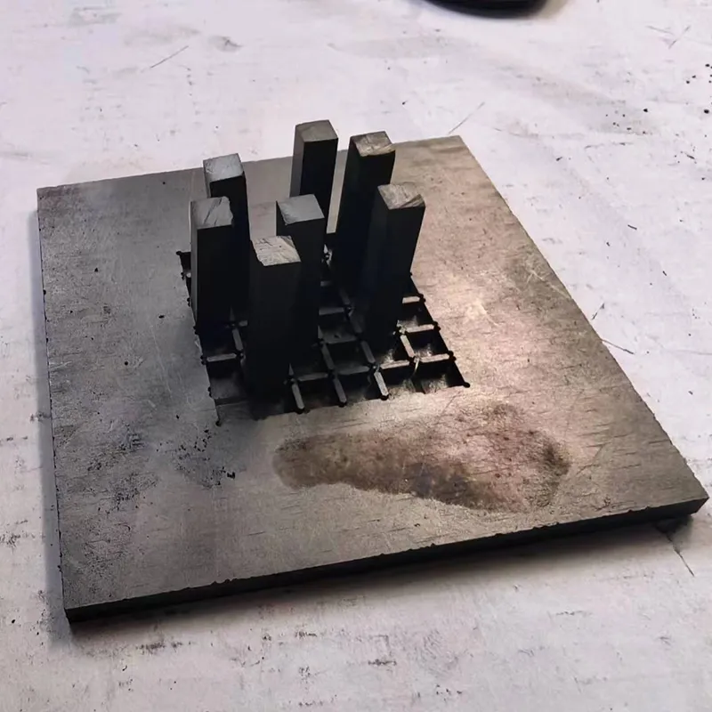 Hot pressed graphite mold