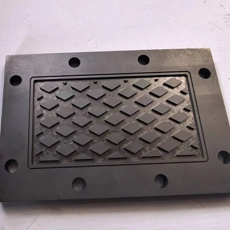 Hot pressed graphite mold