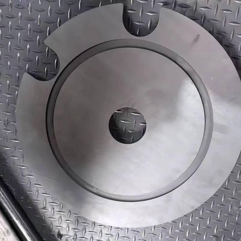 Hot pressed graphite mold