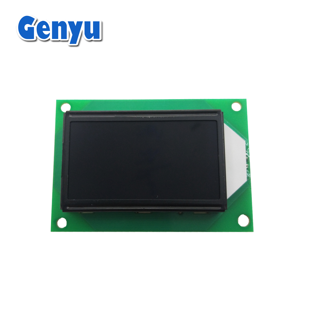 China LCD supplier Monochrome HTN Blue Cusotm segment LCD display For UPS Power 