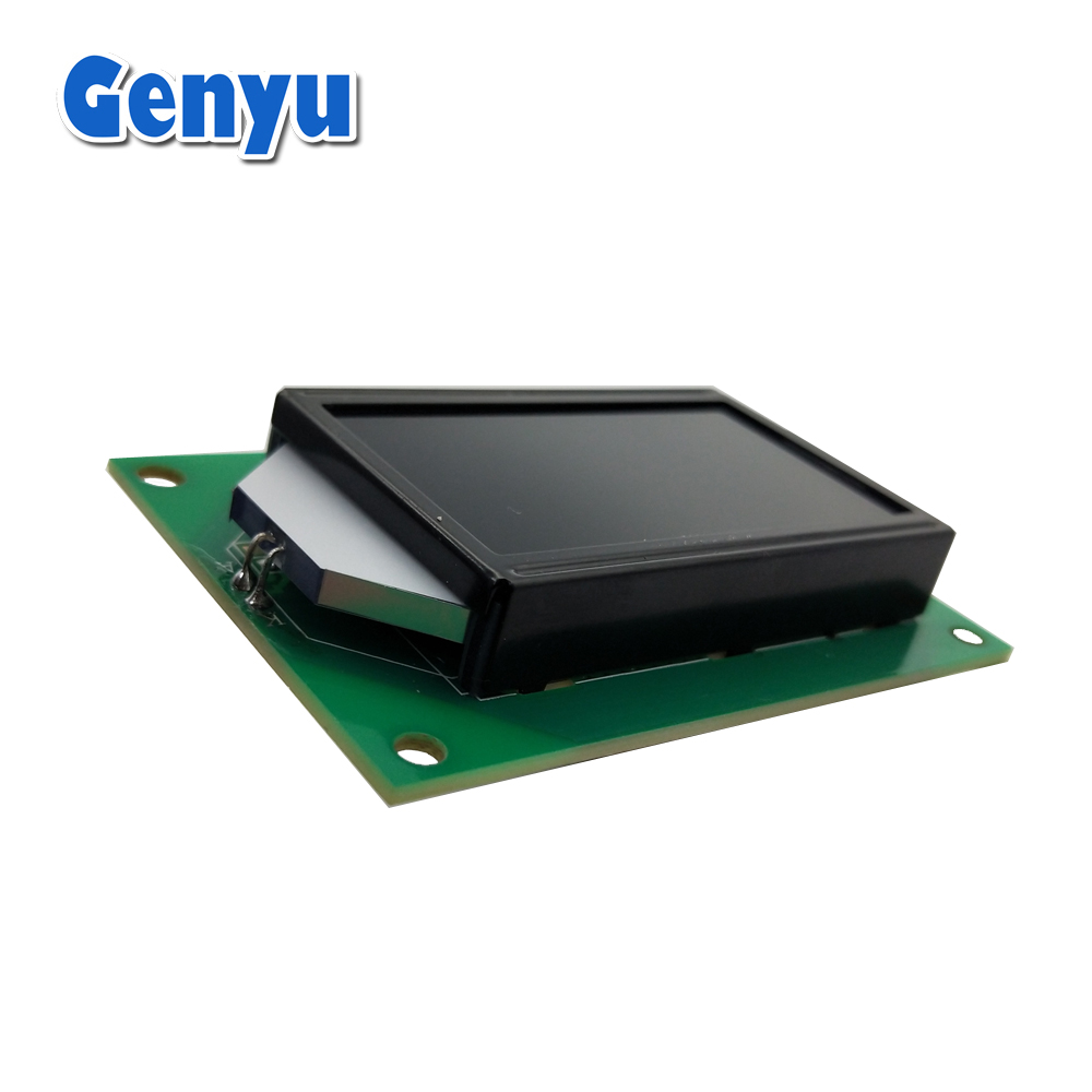 China LCD supplier Monochrome HTN Blue Cusotm segment LCD display For UPS Power 