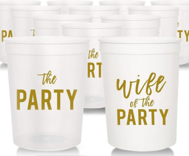 Experience a unique taste-- custom printed plastic cups