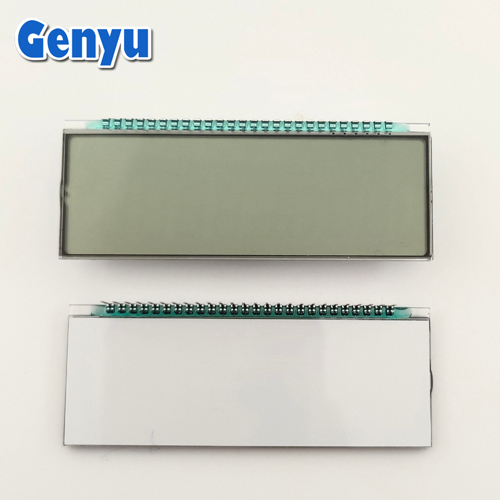 Positive Metal Pin Monochrome 7 Segment LCD HTN LCD Display For Gas Meters