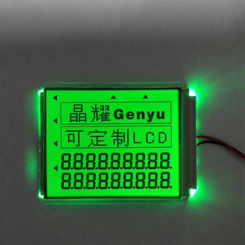 Custom STN LCD With Green LED Backlight Dot Matrix and Segment LCD Display for Electronic Scale